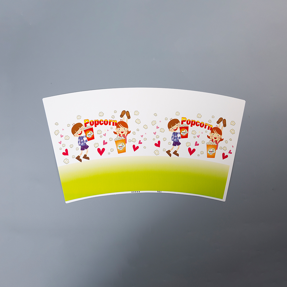 Double PE coated paper cup fan