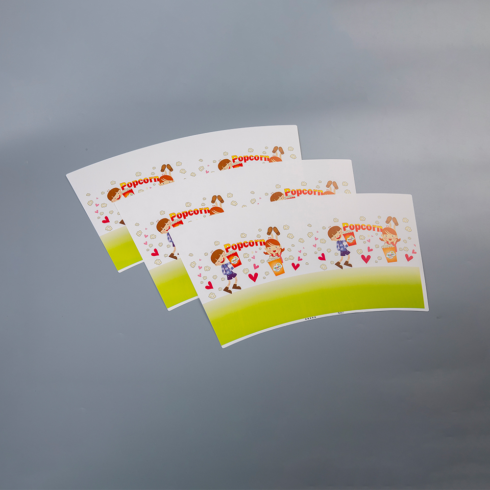 Double PE coated paper cup fan