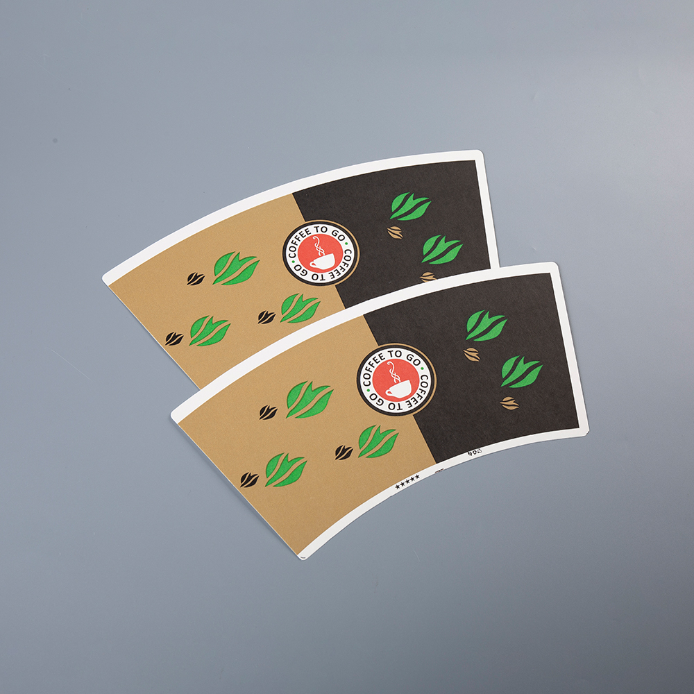 Single PE coated paper cup fan