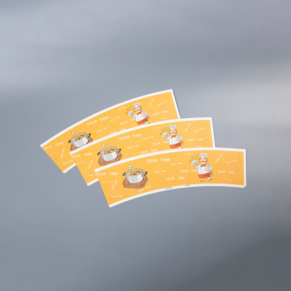 Double PE coated paper cup fan