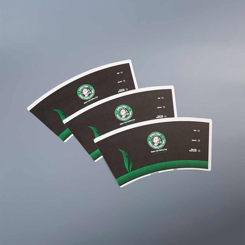 Double PE coated paper cup fan