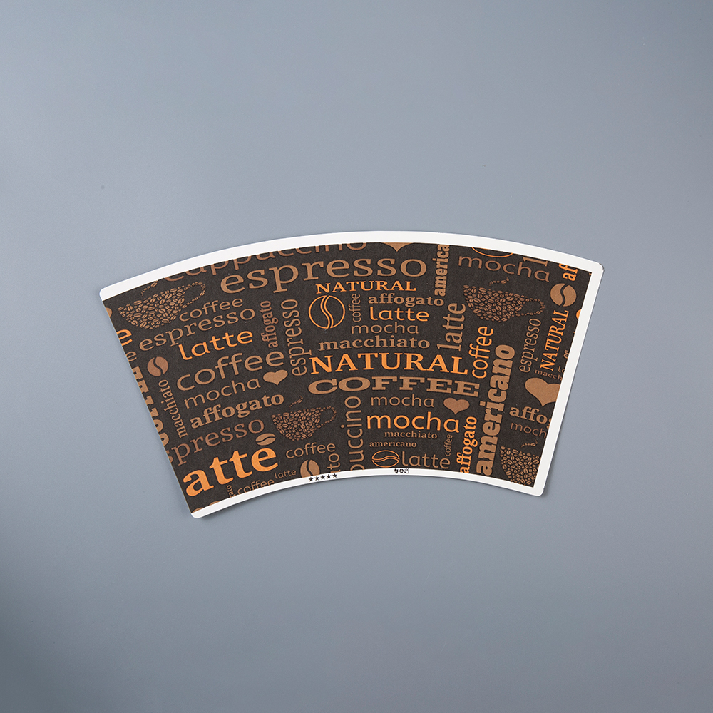 Double PE coated paper cup fan