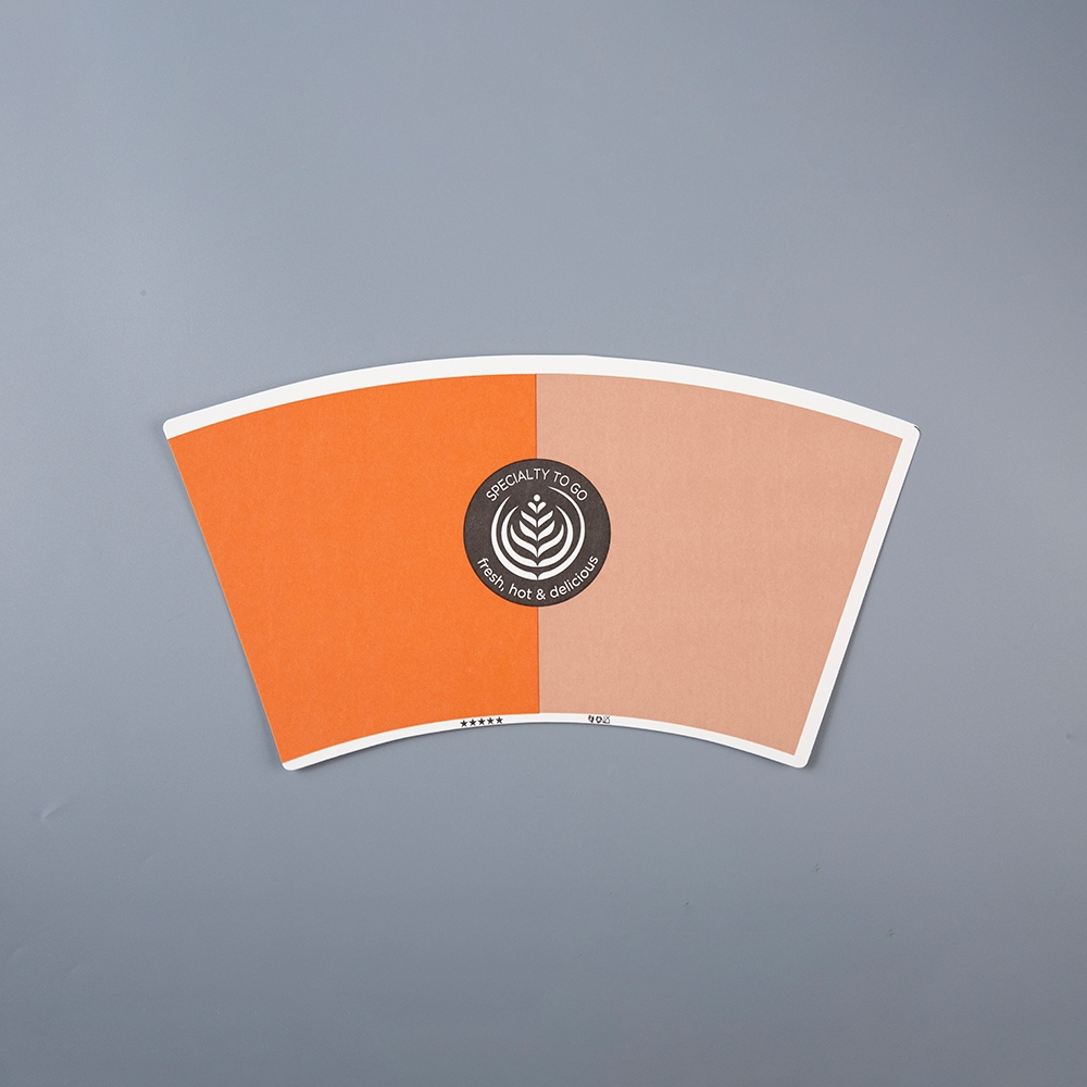 Double PE coated paper cup fan