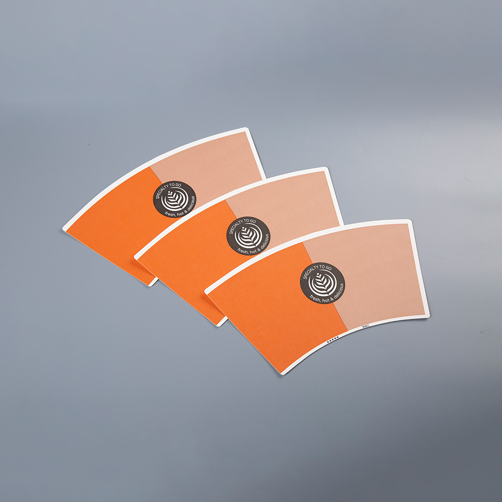 Single PE coated paper cup fan