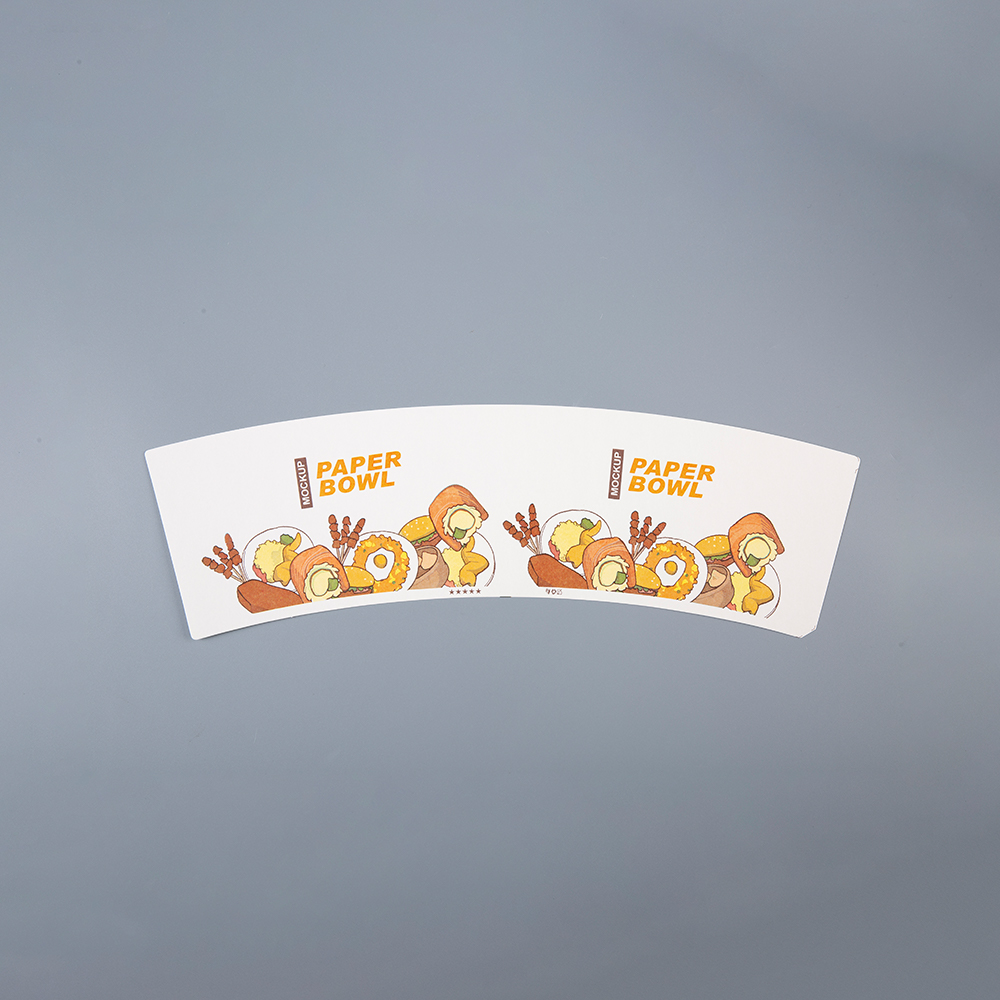 Double PE coated paper cup fan